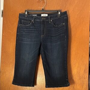 Sonoma Dark Indigo Cropped Women's Denim Capris